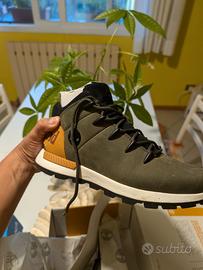 Timberland mid trekker verdi taglia 41
