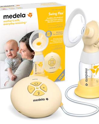 Tiralatte Medela Swing + 3 bottigliette Medela
