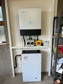 kit 8kw con 11kw inverter e batteria da 15kw litio