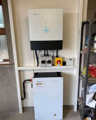 kit 8kw con 11kw inverter e batteria da 15kw litio