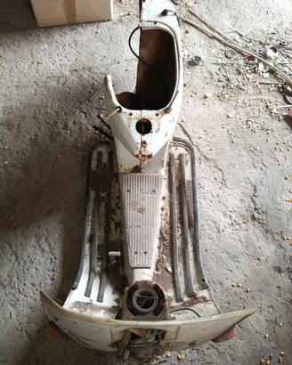 telaio arcobaleno scocca piaggio vespa px 125
