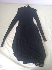 Vestito donna nero lungo meily L / IT 44/ EU 40