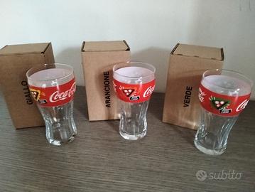 Set bicchieri Coca Cola "Pizza Lover" 