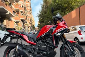 Moto Morini X-Cape 650 2022 - motore da riparare
