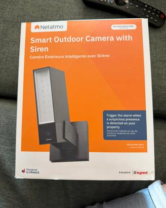 Netatmo smart outdoor Camera