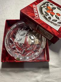 Portacenere in cristallo Laurus - Nuovo, mai usato