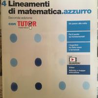 Lineamenti di matematica azzurro 4