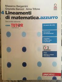 Lineamenti di matematica azzurro 4