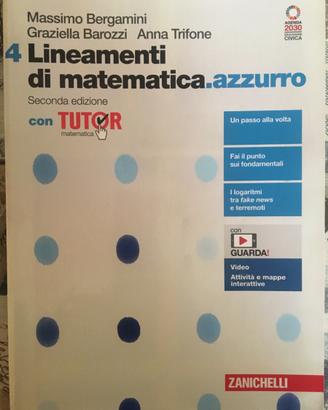 Lineamenti di matematica azzurro 4
