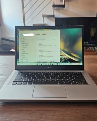 Acer Aspire 3 14" Ryzen 3 Nuovo portatile windows