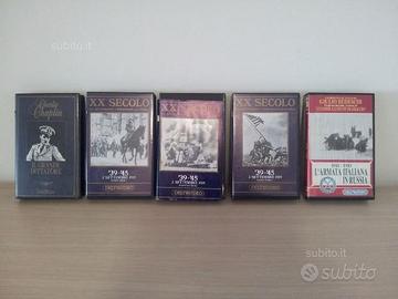 Videocassette VHS guerra mondiale