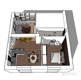 Appartamento piano terra 70 mq