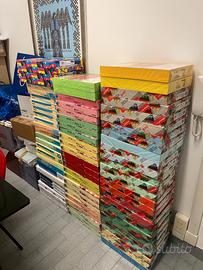 Risme di carta multicolor/white