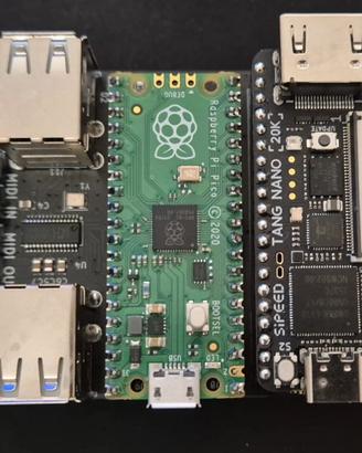 FPGA Board Tang Nano 20K Commodore 64 Amiga Atari