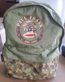 zaino Paul Frank verde militare nuovo 