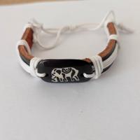 Bracciale elefante pelle