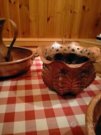 vassoi vasi e anfora rame