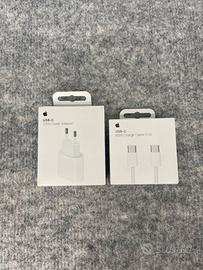 Caricatore spina e cavo usb-c Apple Iphone ipad