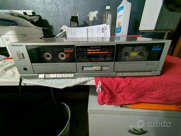  stereo hi fi Piastra a CassetteTECHNICS RS-D550W 