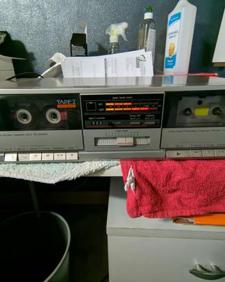  stereo hi fi Piastra a CassetteTECHNICS RS-D550W 