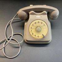 Telefono a disco vintage SIP bigrigio