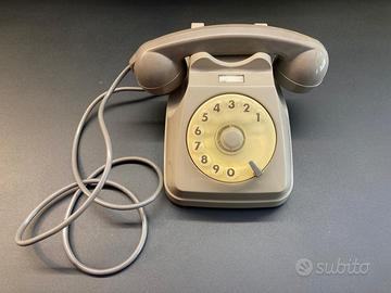Telefono a disco vintage SIP bigrigio
