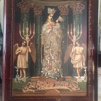 Stampa Su Tela Madonna Di Trapani Oleografia Musea