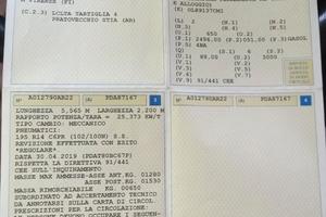Camper mansardato 6 posti