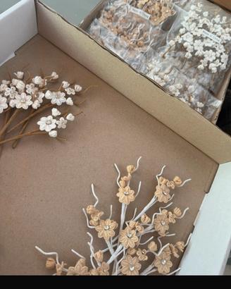 rametti, fiori decorativi