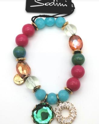Bracciale elastico con  charms  - Sodini bijoux
