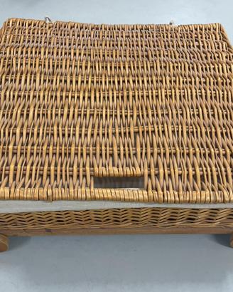 Cesta contenitore con ruote