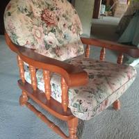 poltrona stile rustico