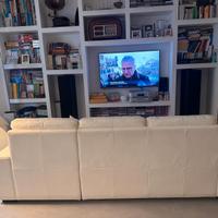Divano angolare in pelle Poltronesofà