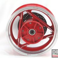 Cerchio posteriore Oscam 5 x 16 rosso canale diama