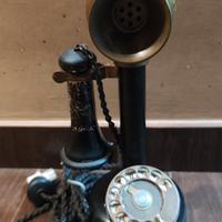 telefono antico a candela 