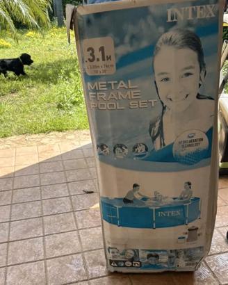 Piscina Intex in metallo 