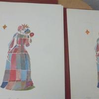 Serigrafie acquarellate - Massimo Carta - anni 90