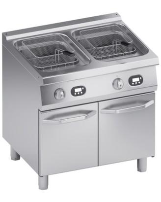 Friggitrice professionale doppia vasca