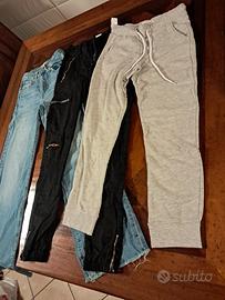 3 pz pantaloni ragazza
