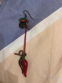 Mono orecchino pikkanto peperoncino