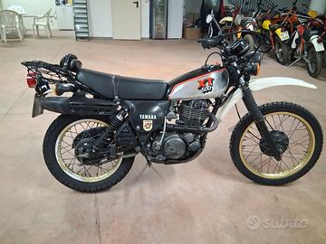 Yamaha XT 500 anni '80