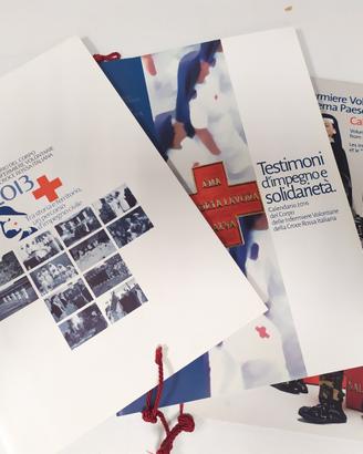 3 Calendari Corpo Infermiere Volontarie CRI