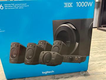 Logitech Z906 5.1 THX 1000W surround completo
