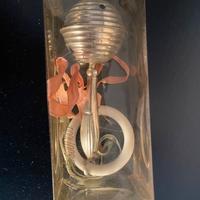 Antico Sonaglio Argento 800 bebe’ neonato Nuovo