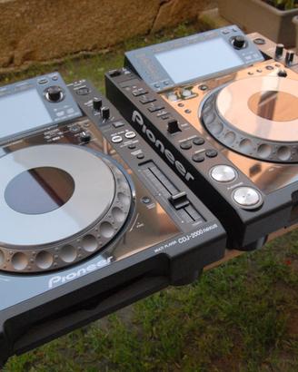coppia pioneer cdj 2000 nexus nxs COME NUOVI