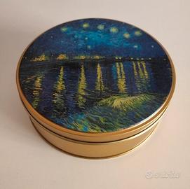 Scatola di Latta con motivo "Notte stellata"