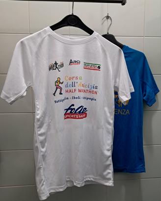 2 Magliette Tecniche Traspiranti Sport taglia S