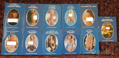 Lotto 11 libri erotici Collezione Afrodite '80 '90