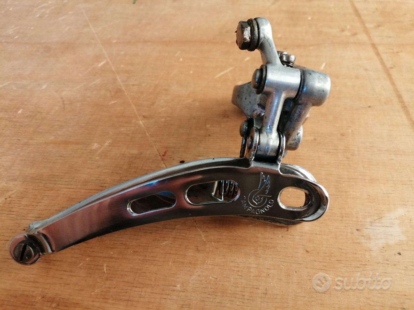 Dérailleur Avant Campagnolo Chorus 8 Vitesses à Souder - Pour Vélo De Route Vintage, Occasion Fonctionnelle