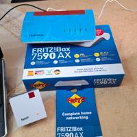 fritzbox 7590ax + 1 fritz repeater 1200ax 
